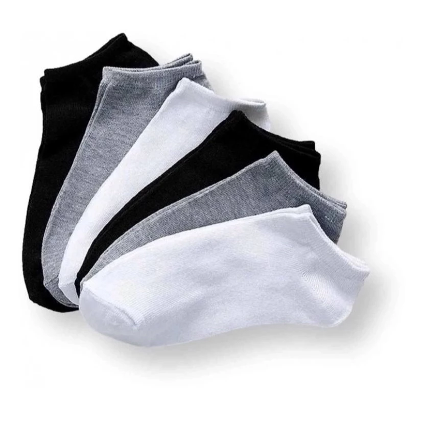 Kit Pares de Meias Soquete Unissex Cano curto - Imagem 3