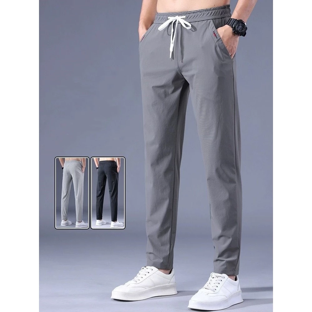 Calça Jogger Dry Fit Furadinho Leve Praticar Esportes - Imagem 3