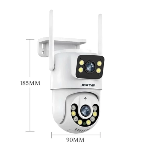 Câmera De Segurança a Prova de água Lente Dupla APP ICSEE IP66 Camera IP WiFi 360 - Imagem 3