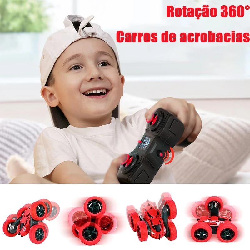 Carro de Controle Remoto 4x4 para Crianças - Grande, Recarregável e Rápido Diversão em Qualquer Lugar - Imagem 4