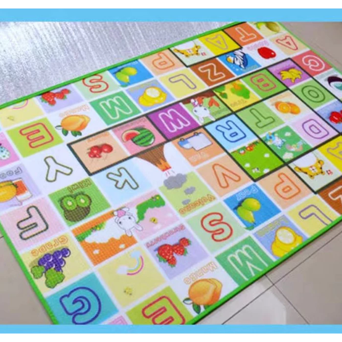 Tapete Termico Infantil Bebe Estampas Atividades Educativo Tapetinho Lavável - Imagem 2