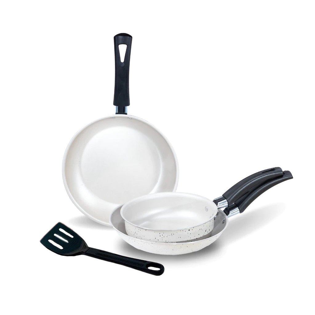 Conjunto de Frigideira 3 Peças Antiaderente Teflon Global - Imagem 4