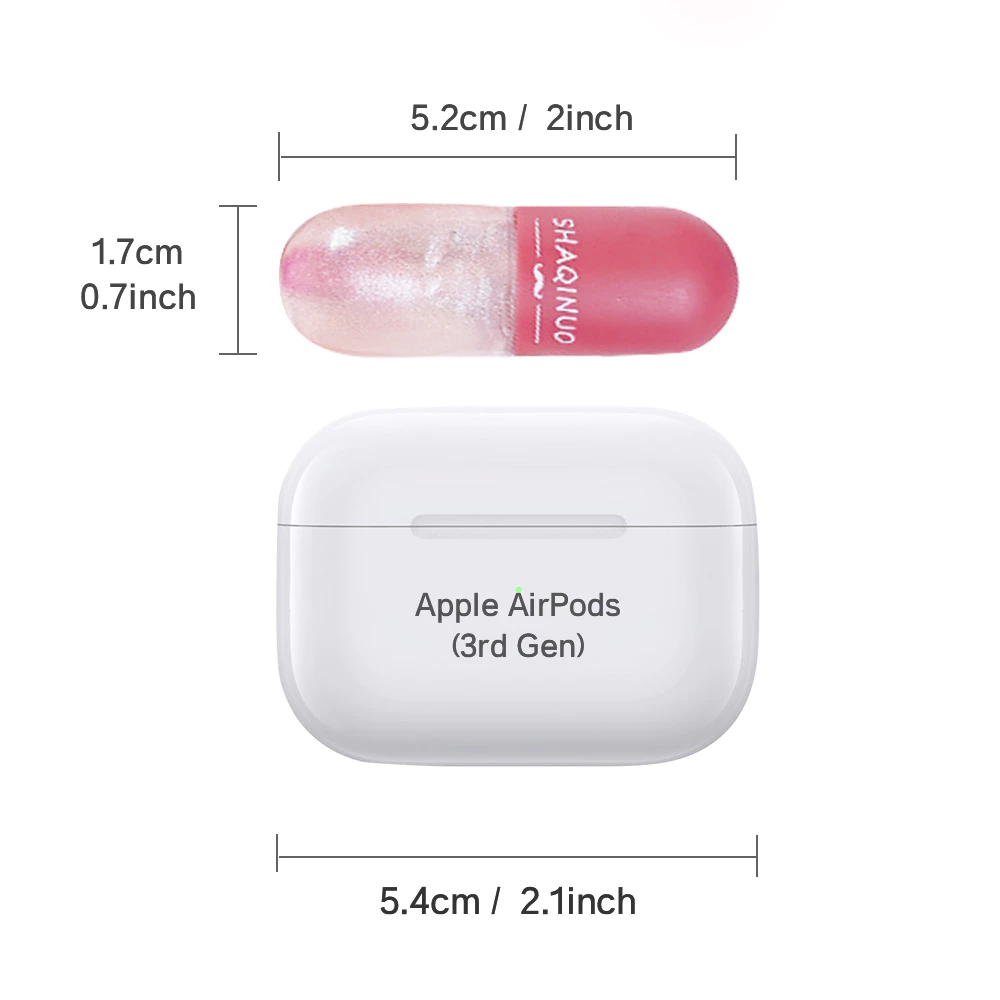 Kit De Esmalte Labial Water Gloss, 3 Peças , Hidratante De Longa Duração , Bálsamo , Linha Repair , Copo Antiaderente - Imagem 3