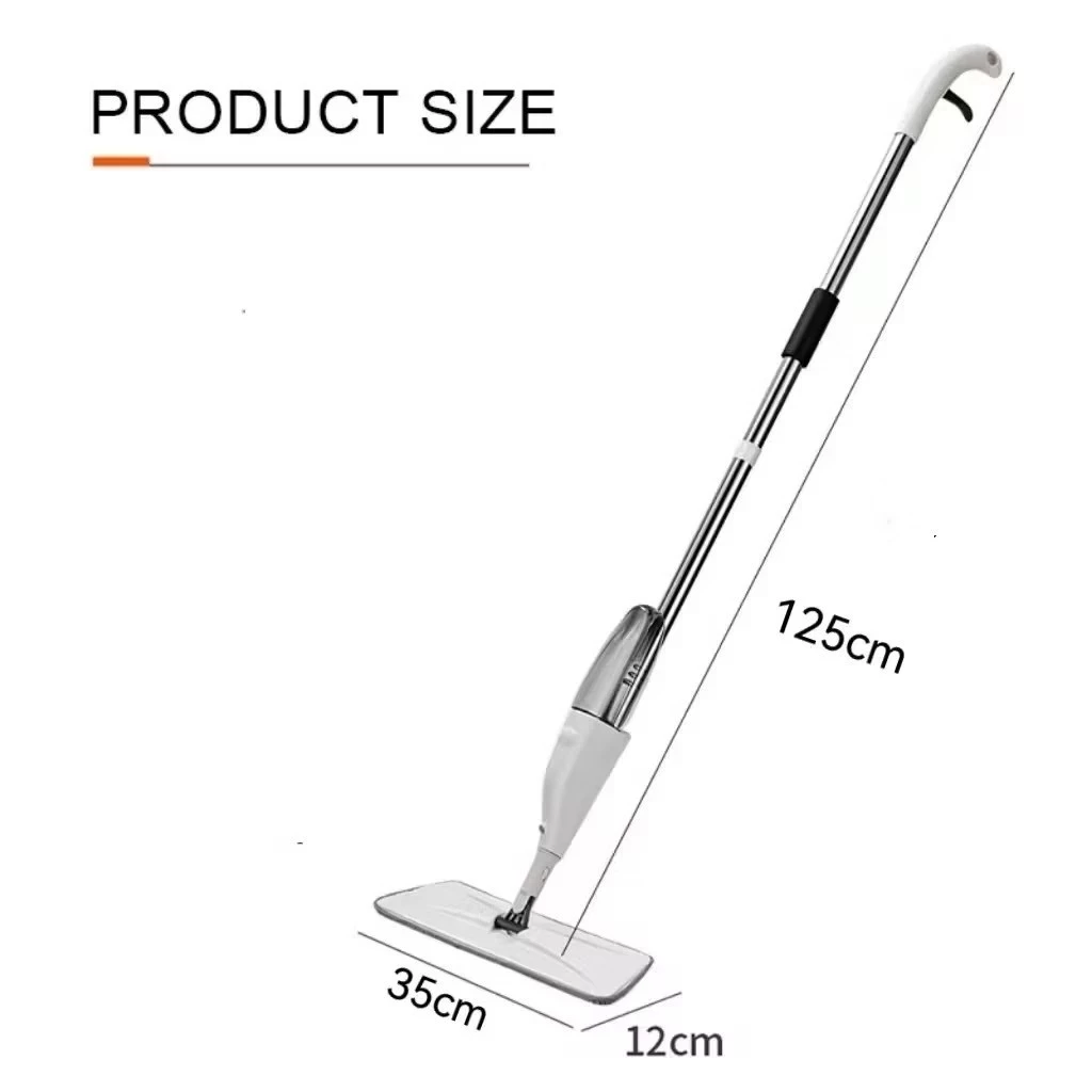 Mop Spray Rodo PRO Magico Com Reservatorio Rodo De Limpeza Refil Microfibra Casa Limpa Rápido - Imagem 5