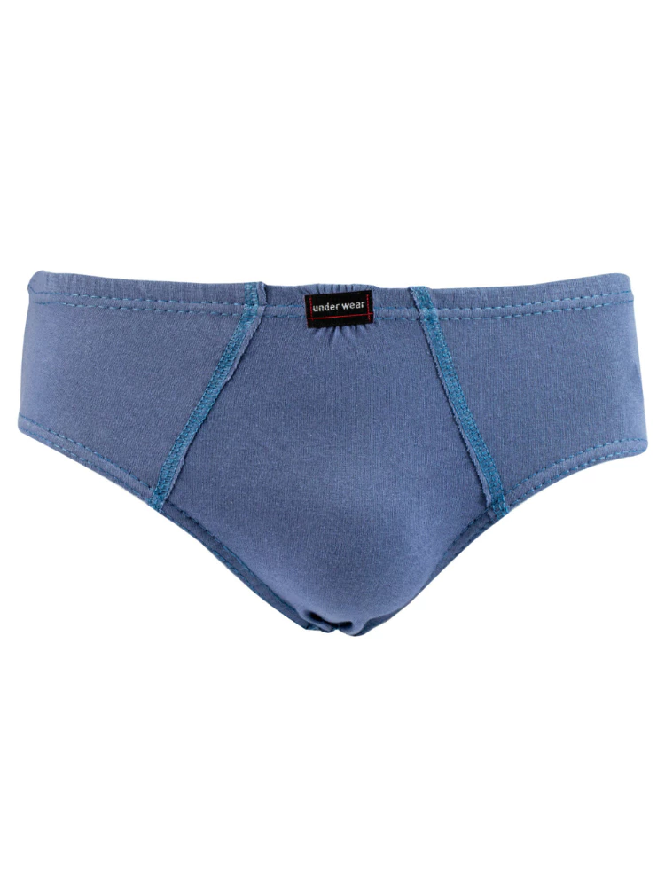 Kit 5,7 ou 10 Cueca Adulto Básica modelo tradicional comum - SLIP 100% Algodão - Imagem 2