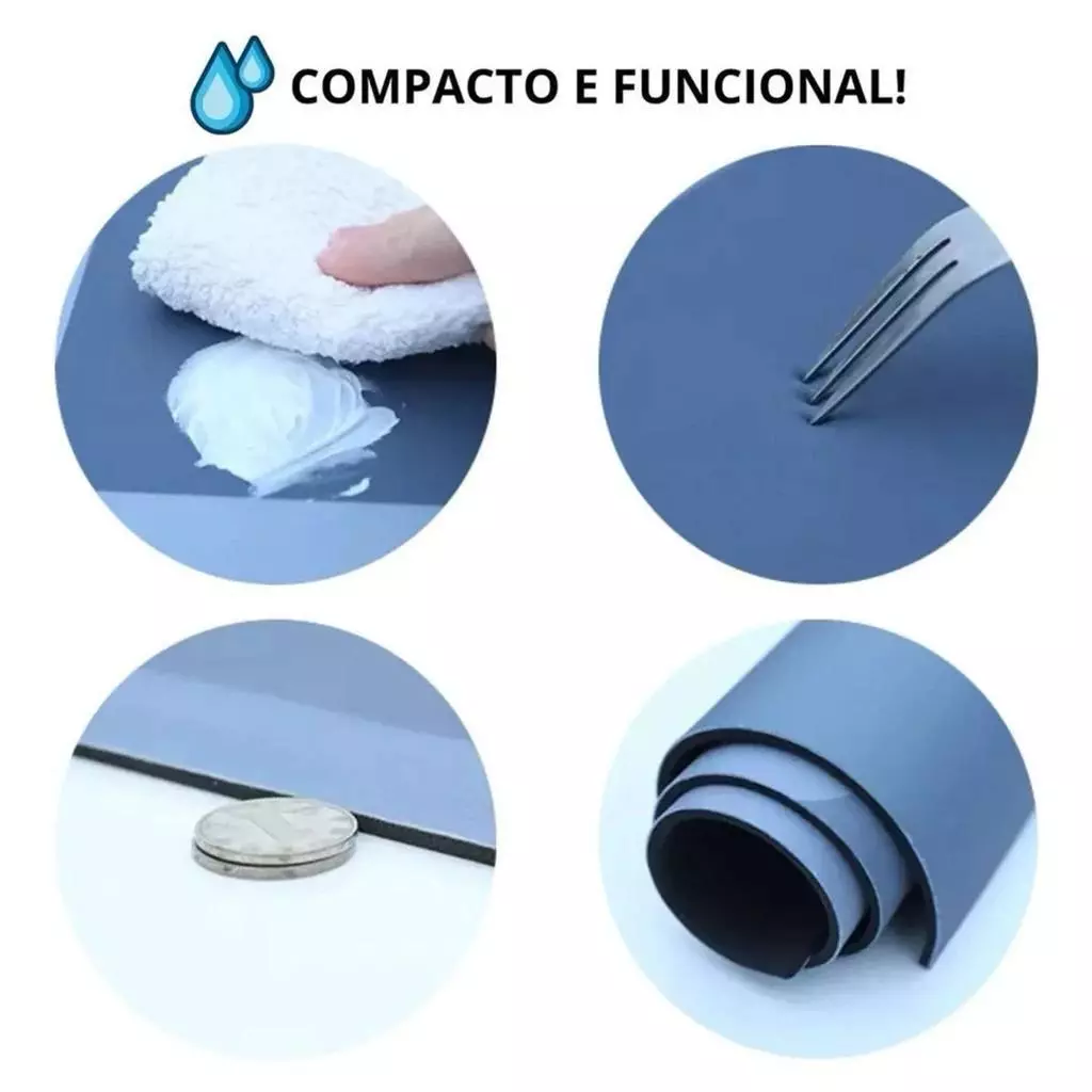 Tapete Banheiro Antiderrapante Absorvente de Secagem Rápida entregar Cor e Estampas sortidos - Imagem 2