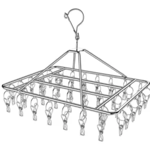 Varal 40/20/8 Prendedores Para Roupa Intima Para Calcinha Meia Cueca Reforçado inox 20 Prendedores